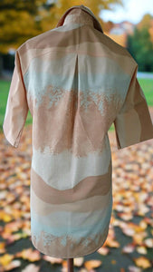 Autumn Shirt Dress - M