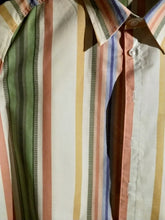 Long Sleeve Pastel Stripes - XL